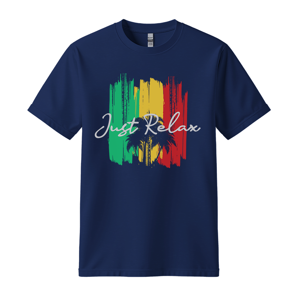Just Relax - Unisex T-Shirt - Good Vibes Clothing - Navy