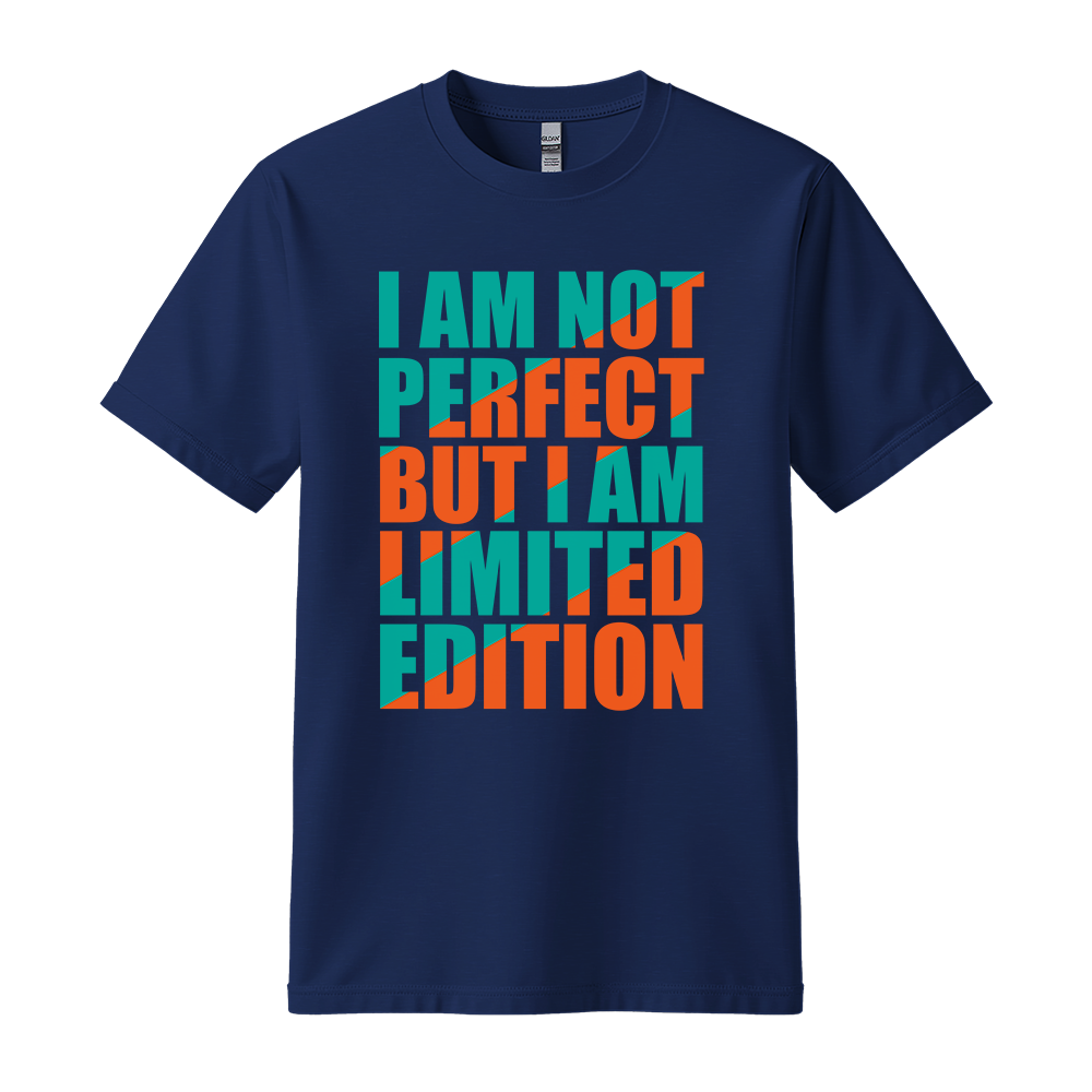 I Am Limited Edition - Unisex T-Shirt - Streetwear Tee - Navy