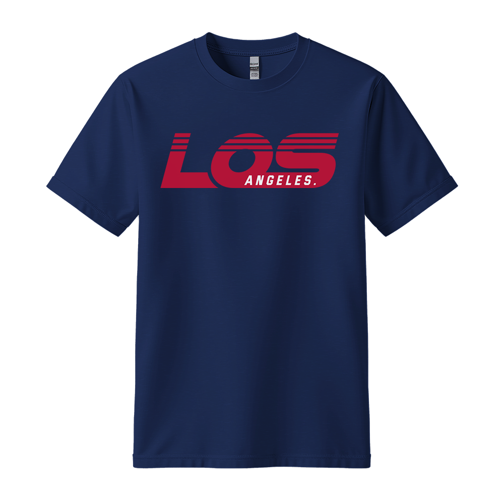 Los Angeles Retro - Unisex T-Shirt - City Tee - Navy