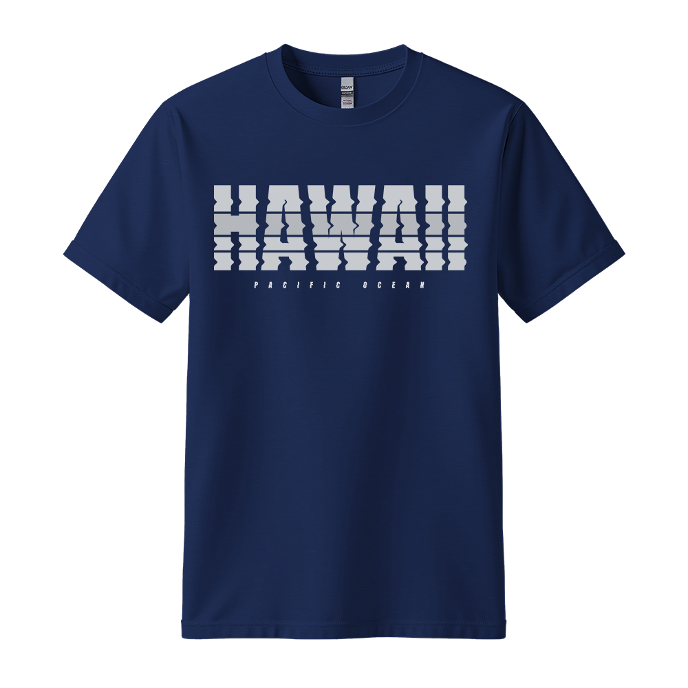 Hawaii Pacific Ocean - Unisex T-Shirt - Travel Tee - Navy