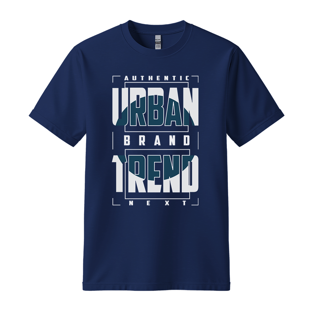 Urban Brand Trend - Unisex T-Shirt - Streetwear Tee - Navy