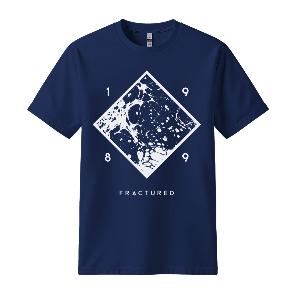 Fractured 1989 - Unisex T-Shirt - Streetwear Tee - Navy