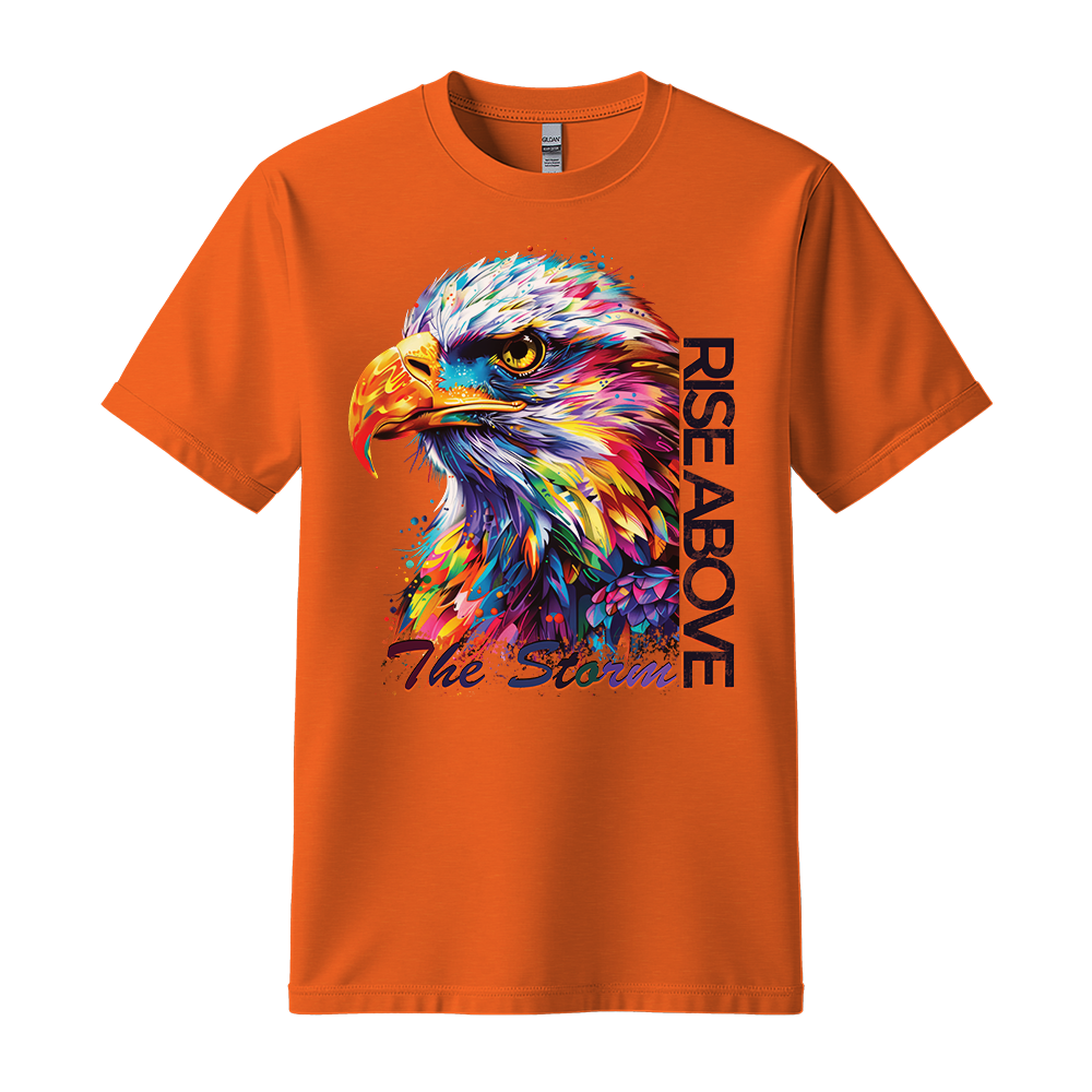 "Rise Above The Storm" Eagle Motivation Unisex T-Shirt