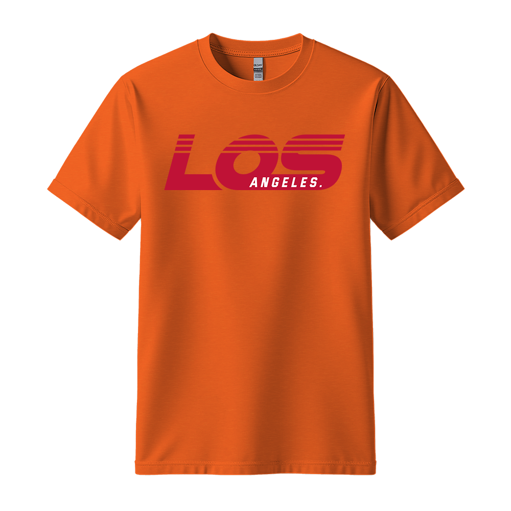 Los Angeles Retro - Unisex T-Shirt - City Tee - Orange