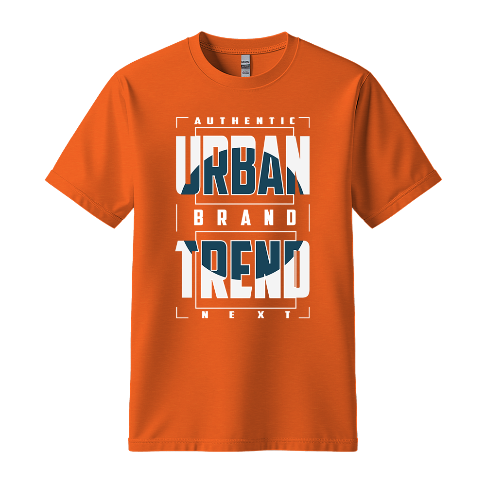 Urban Brand Trend - Unisex T-Shirt - Streetwear Tee - Orange