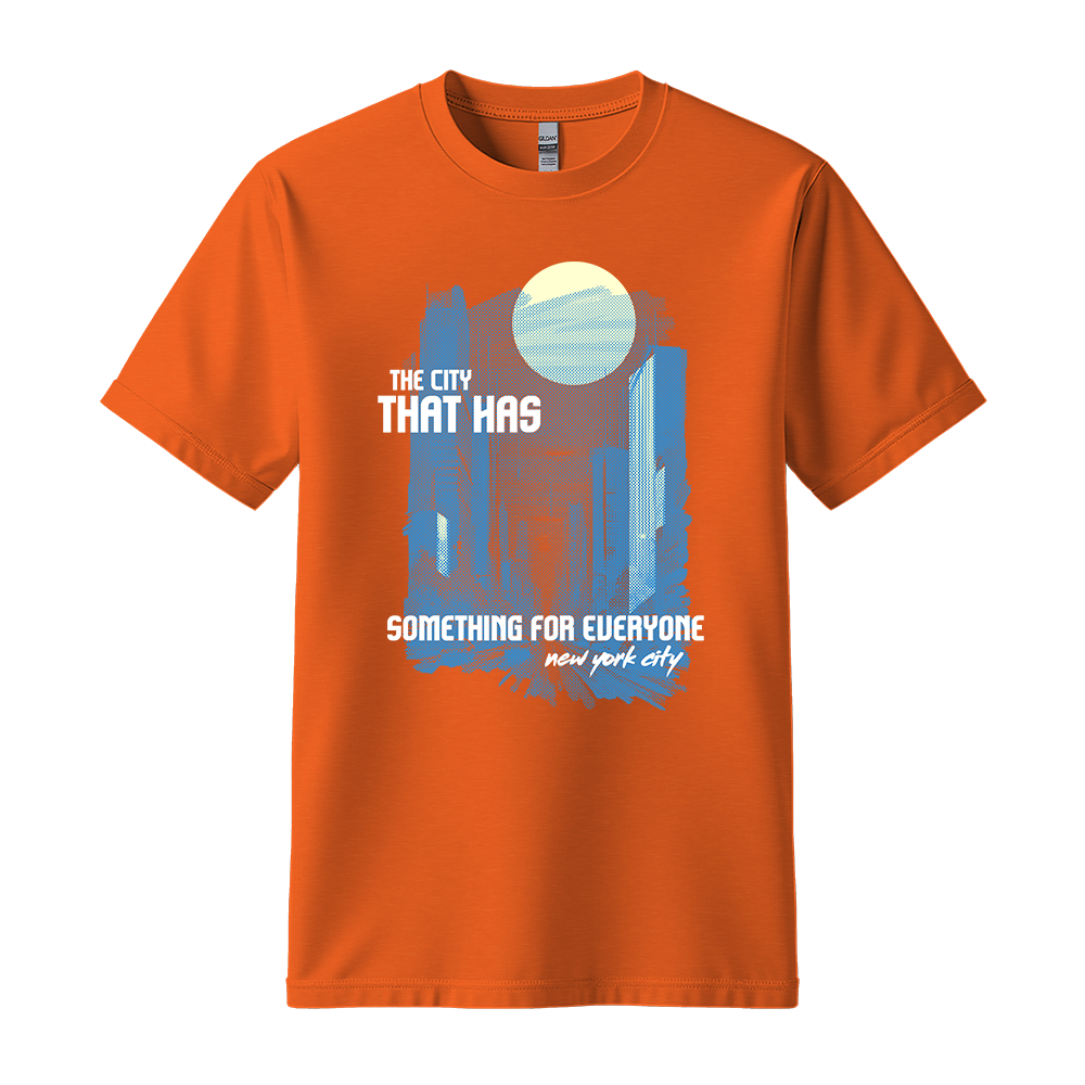 The City That Has Something For Everyone - Unisex T-Shirt - City Tee - Orange