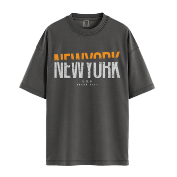 New York Urban City - Unisex T-Shirt - Premium Comfort Colors - Pepper