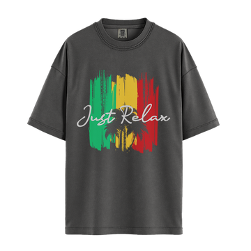 Just Relax - Unisex T-Shirt - Premium Comfort Colors - Pepper