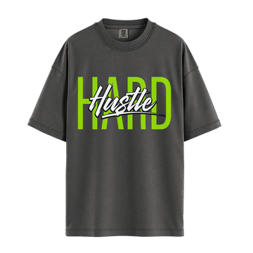 Hustle Hard - Unisex T-Shirt - Premium Comfort Colors - Pepper