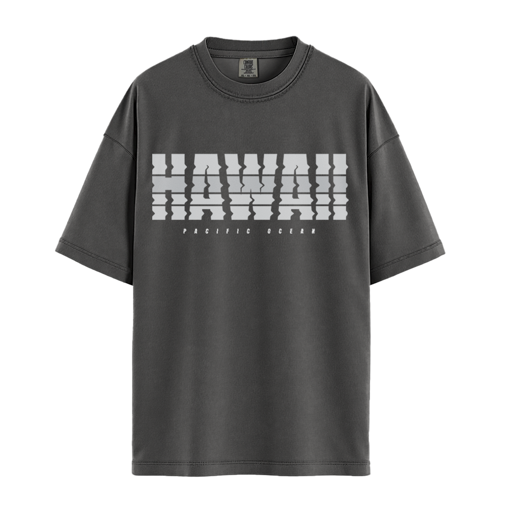 Hawaii Pacific Ocean - Unisex T-Shirt - Premium Comfort Colors - Pepper