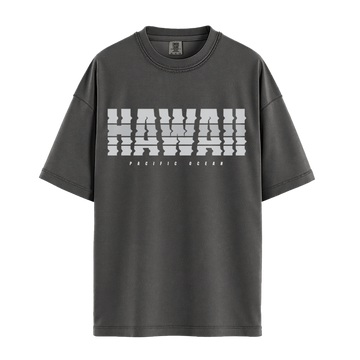 Hawaii Pacific Ocean - Unisex T-Shirt - Premium Comfort Colors - Pepper
