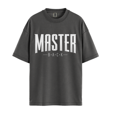 Master Back - Unisex T-Shirt - Premium Comfort Colors - Pepper