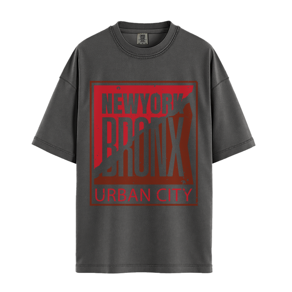 Bronx Urban City - Unisex T-Shirt - Premium Comfort Colors - Pepper
