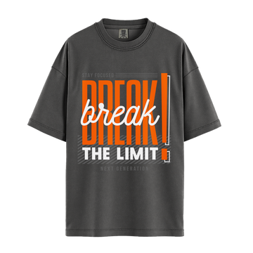 Break The Limit - Unisex T-Shirt - Premium Comfort Colors - Pepper