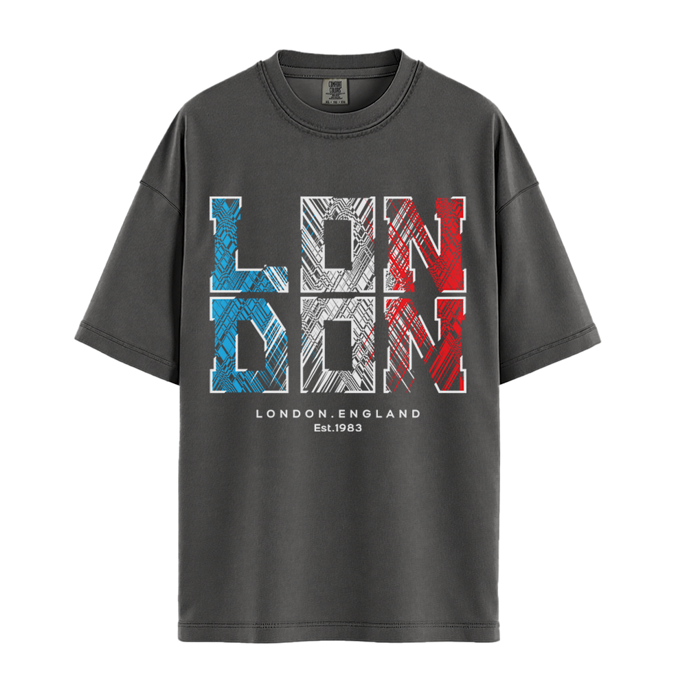 London Est 1983 - Unisex T-Shirt - Premium Comfort Colors - Pepper