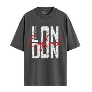 London England - Unisex T-Shirt - Premium Comfort Colors - Pepper