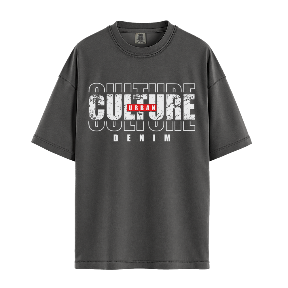 Urban Culture Denim - Unisex T-Shirt - Premium Comfort Colors - Pepper
