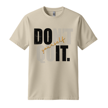 "Do It Yourself" Grunge Typography Graphic Tee - Colorizeyou Unisex T-Shirt
