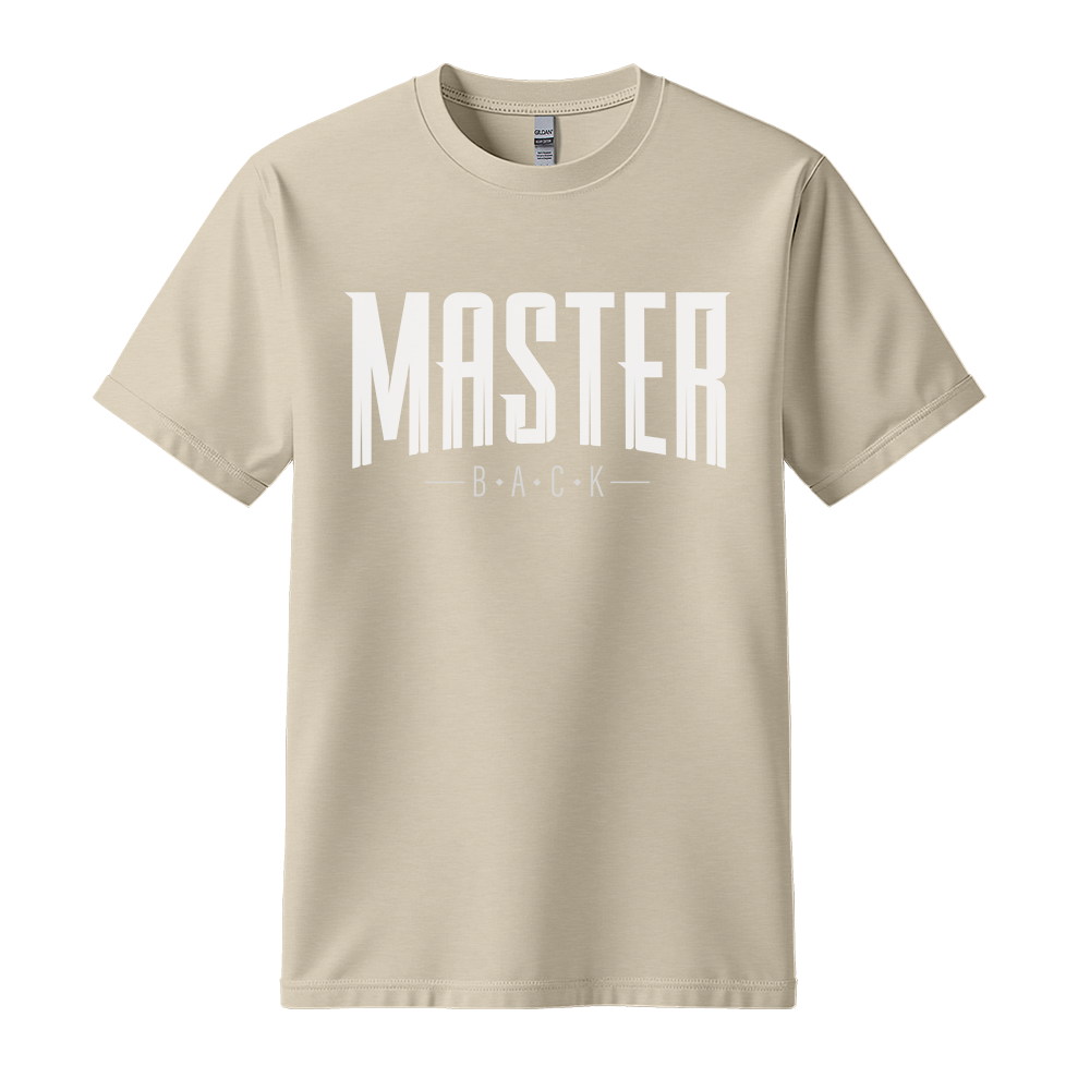 Master Back - Unisex T-Shirt - Streetwear Tee - Sand