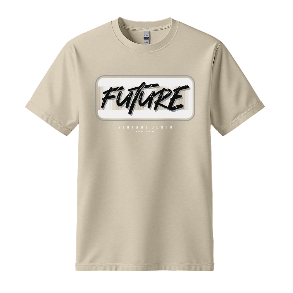 Future Vintage Denim - Unisex T-Shirt - Streetwear Tee - Sand