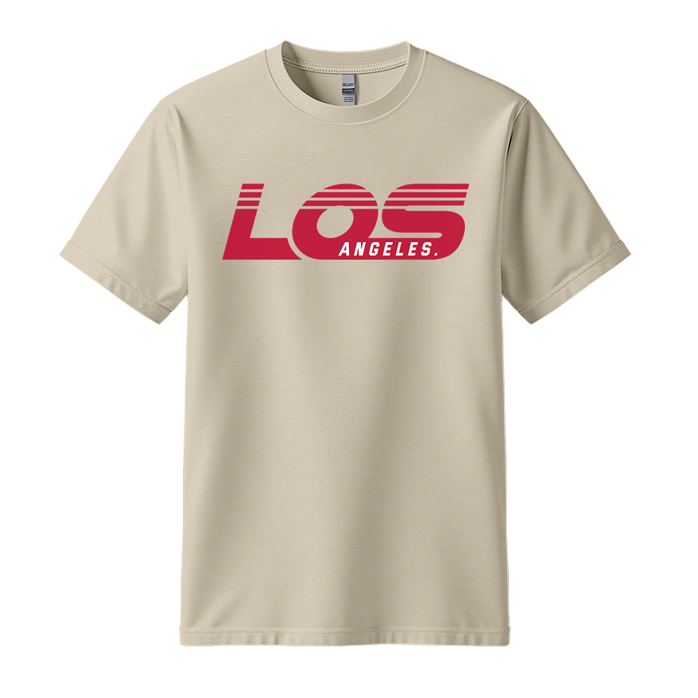 Los Angeles Retro - Unisex T-Shirt - City Tee - Sand