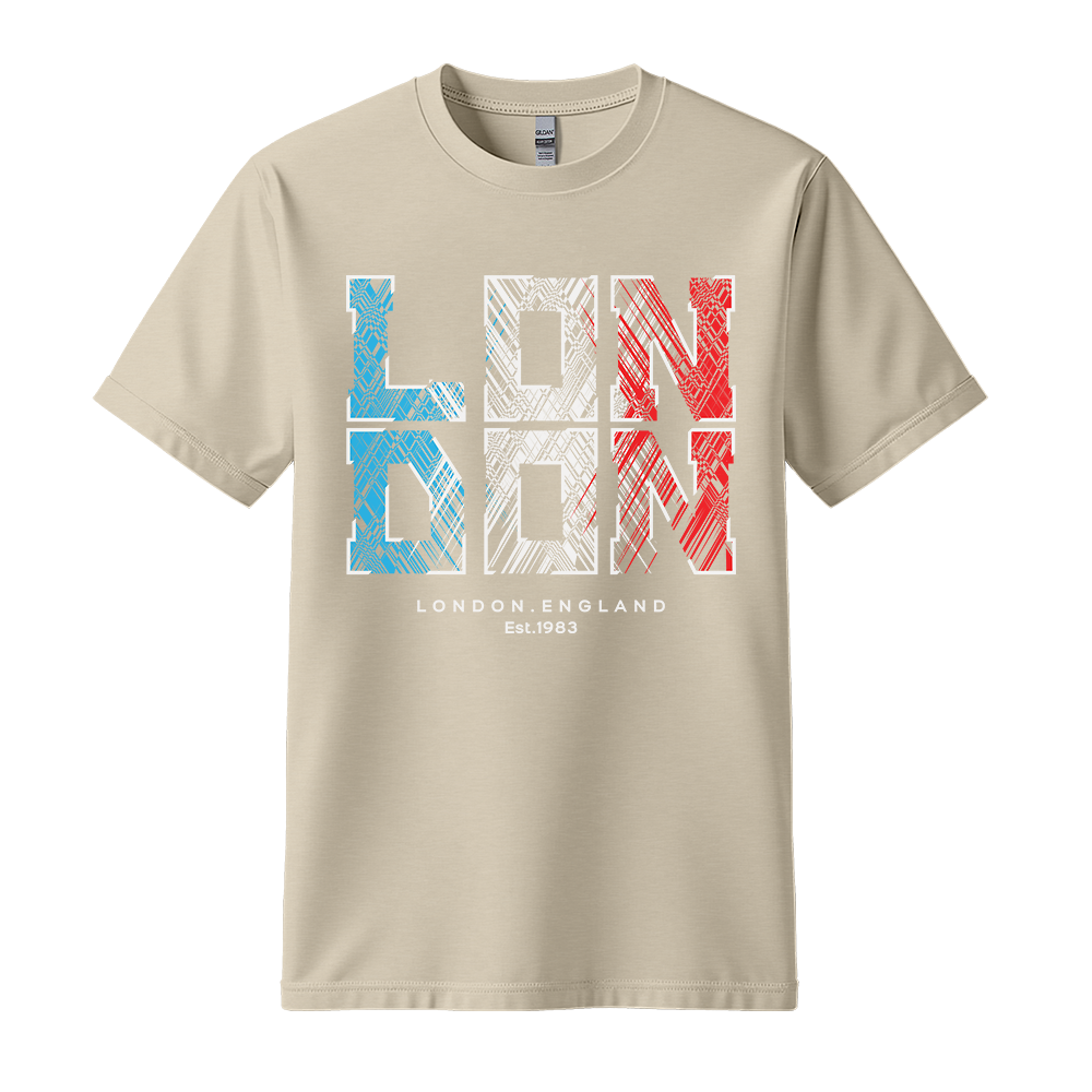 London Est 1983 - Unisex T-Shirt - City Tee - Sand