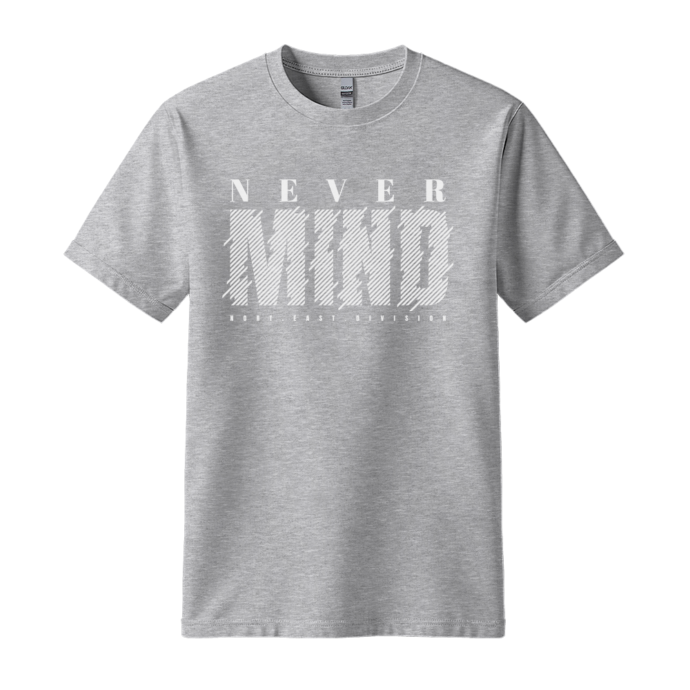 Never Mind North East Division - Unisex T-Shirt - Streetwear Tee - Sport Grey