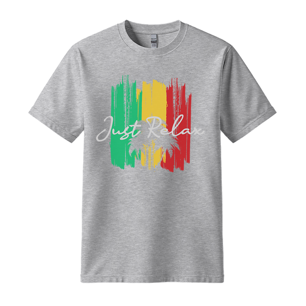 Just Relax - Unisex T-Shirt - Good Vibes Clothing - Sport Grey