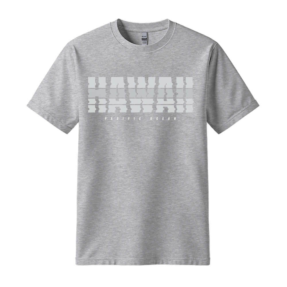 Hawaii Pacific Ocean - Unisex T-Shirt - Travel Tee - Sport Grey