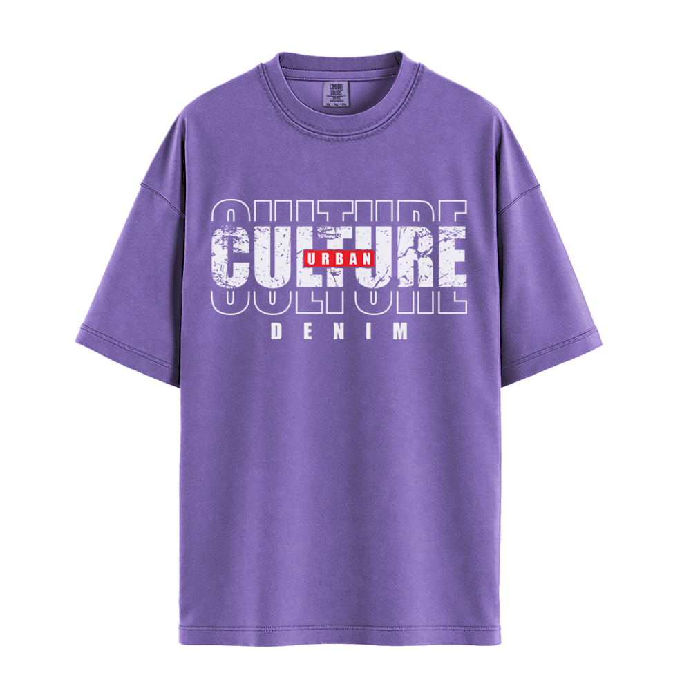 Urban Culture Denim - Unisex T-Shirt - Premium Comfort Colors - Violet