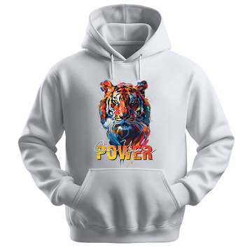 "Own Your Power" Tiger Inspirational Unisex Hoodie