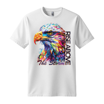 "Rise Above The Storm" Eagle Motivation Unisex T-Shirt