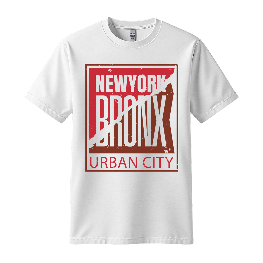 Bronx Urban City - Unisex T-Shirt - City Tee - White
