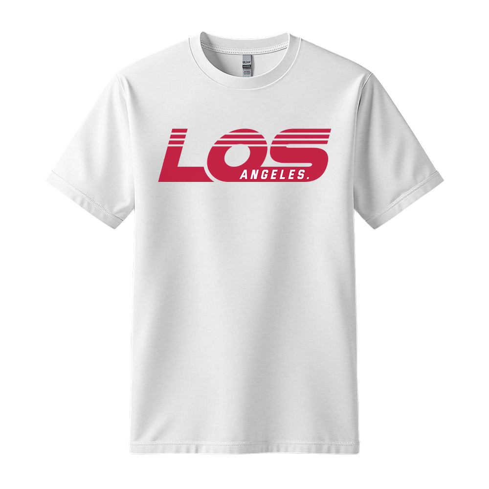 Los Angeles Retro - Unisex T-Shirt - City Tee - White