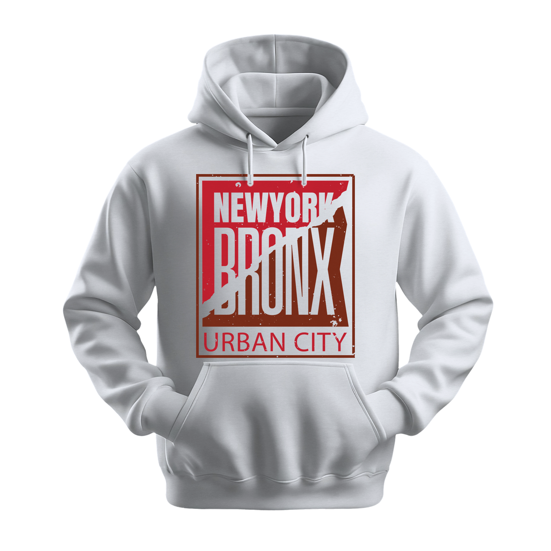 Bronx Urban City - Unisex Hoodie - City Hoodie - Black