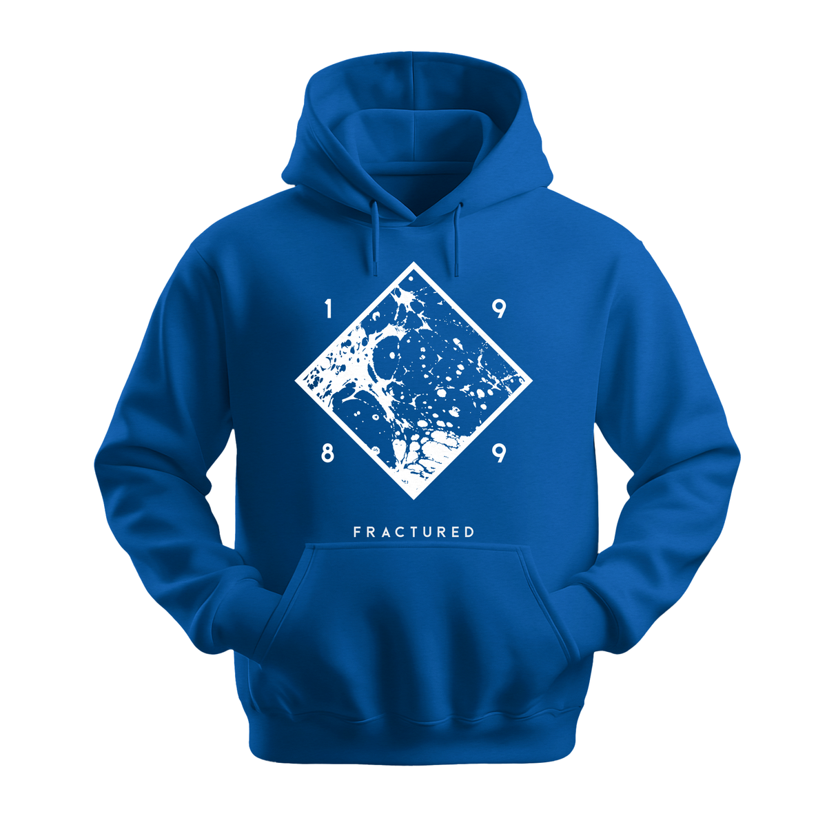 Fractured 1989 - Unisex Hoodie - Streetwear Hoodie - Royal