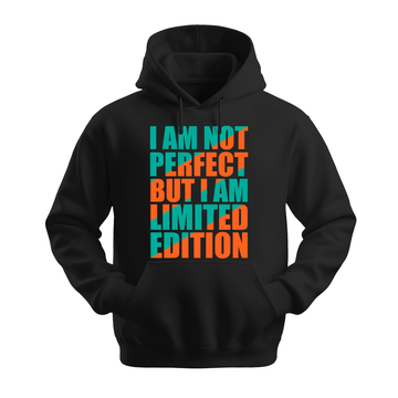 I Am Limited Edition - Unisex Hoodie - Streetwear Hoodie - Black
