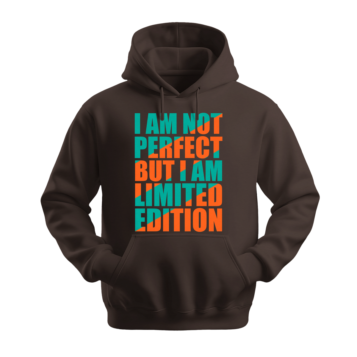 I Am Limited Edition - Unisex Hoodie - Streetwear Hoodie - Dark Chocolate