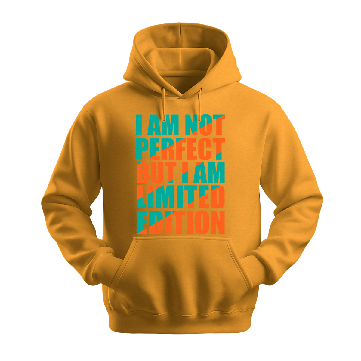 I Am Limited Edition - Unisex Hoodie - Streetwear Hoodie - Gold