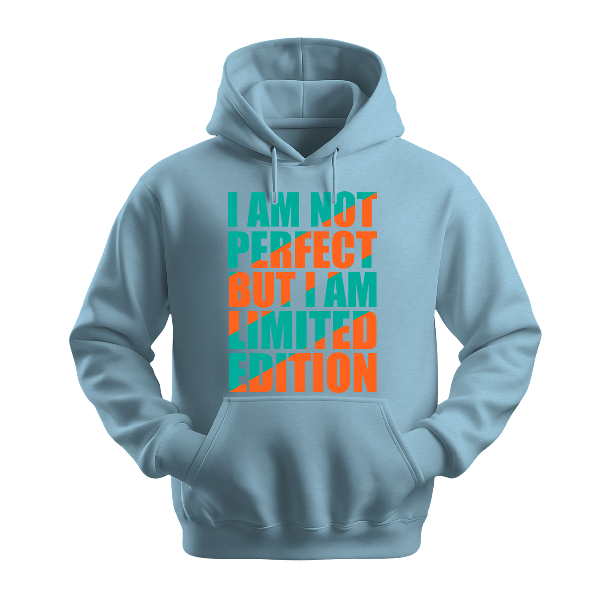 I Am Limited Edition - Unisex Hoodie - Streetwear Hoodie - Light Blue