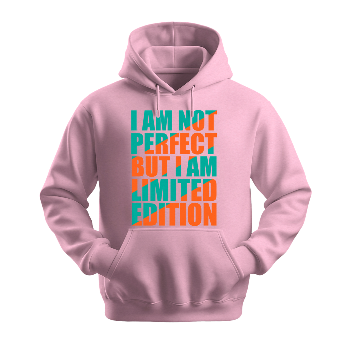 I Am Limited Edition - Unisex Hoodie - Streetwear Hoodie - Light Pink