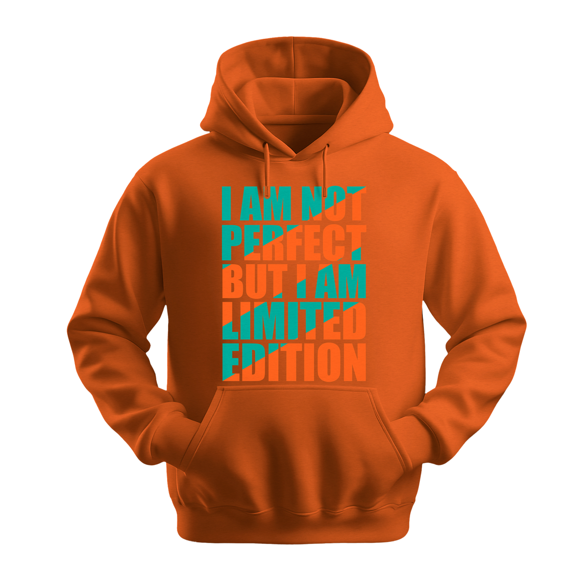 I Am Limited Edition - Unisex Hoodie - Streetwear Hoodie - Orange