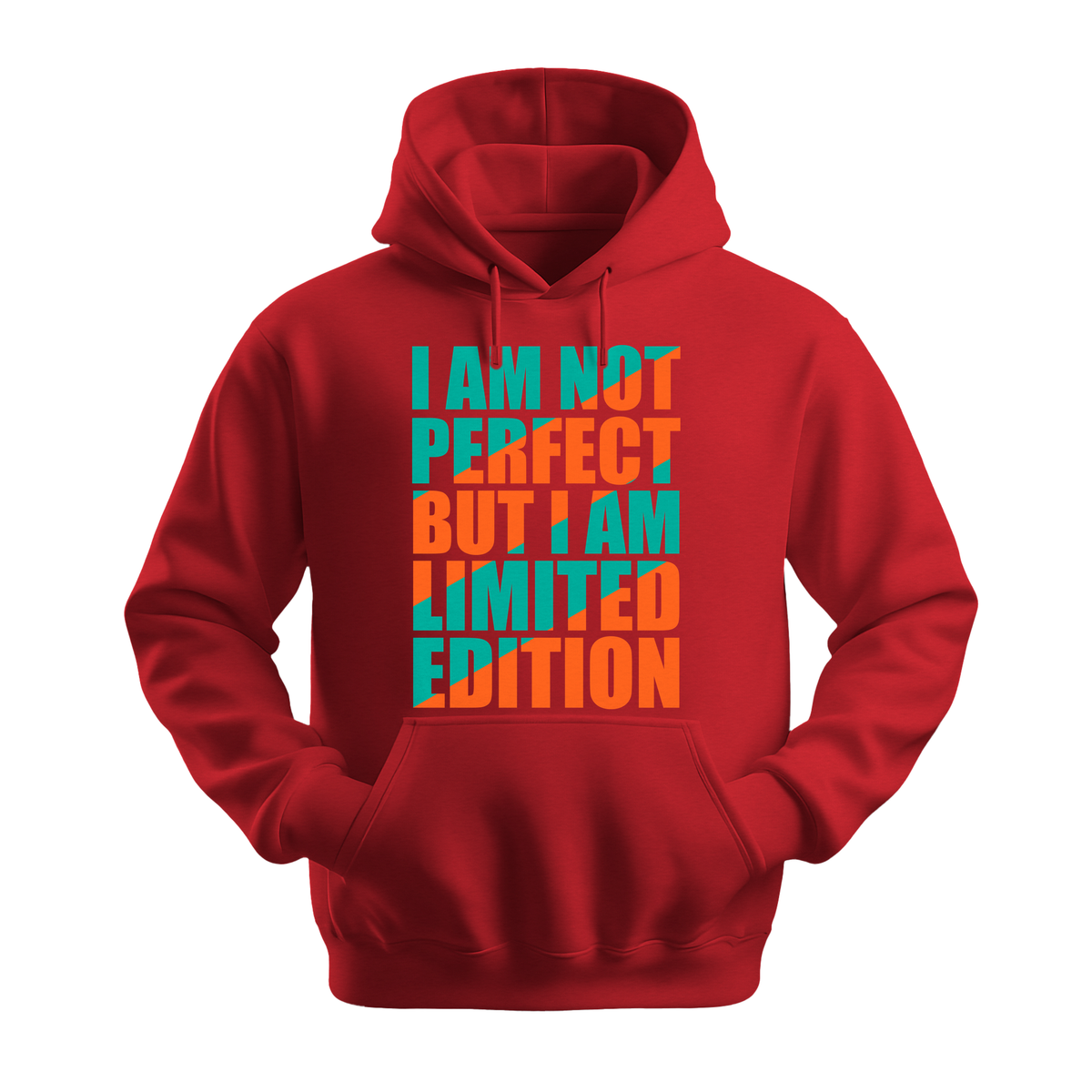 I Am Limited Edition - Unisex Hoodie - Streetwear Hoodie - Red