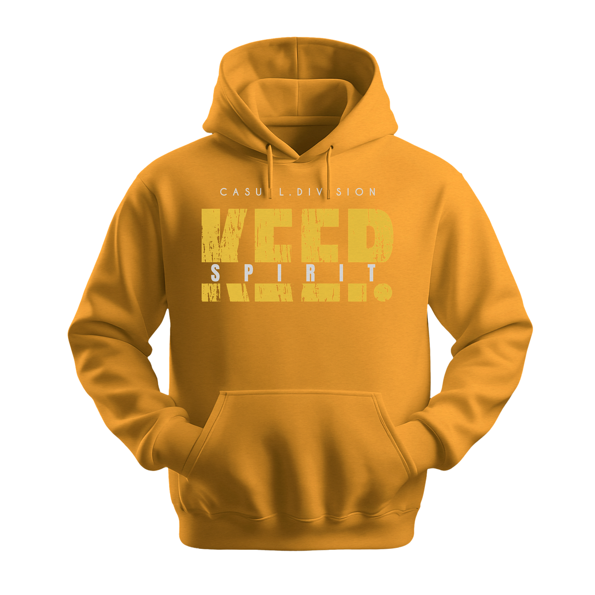 Keep Spirit - Unisex Hoodie - Streetwear Hoodie - Gold