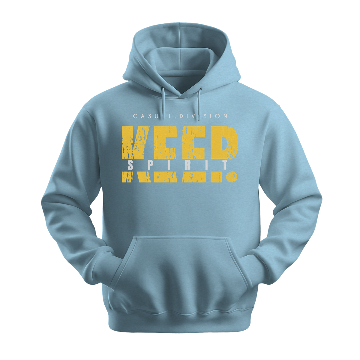 Keep Spirit - Unisex Hoodie - Streetwear Hoodie - Light Blue