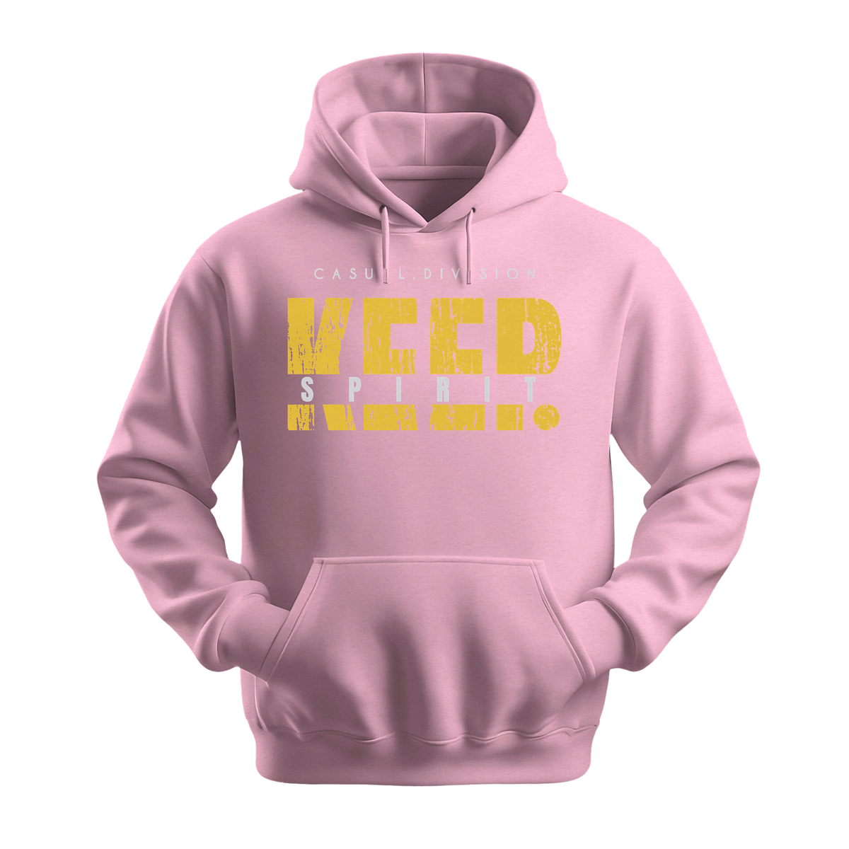 Keep Spirit - Unisex Hoodie - Streetwear Hoodie - Light Pink