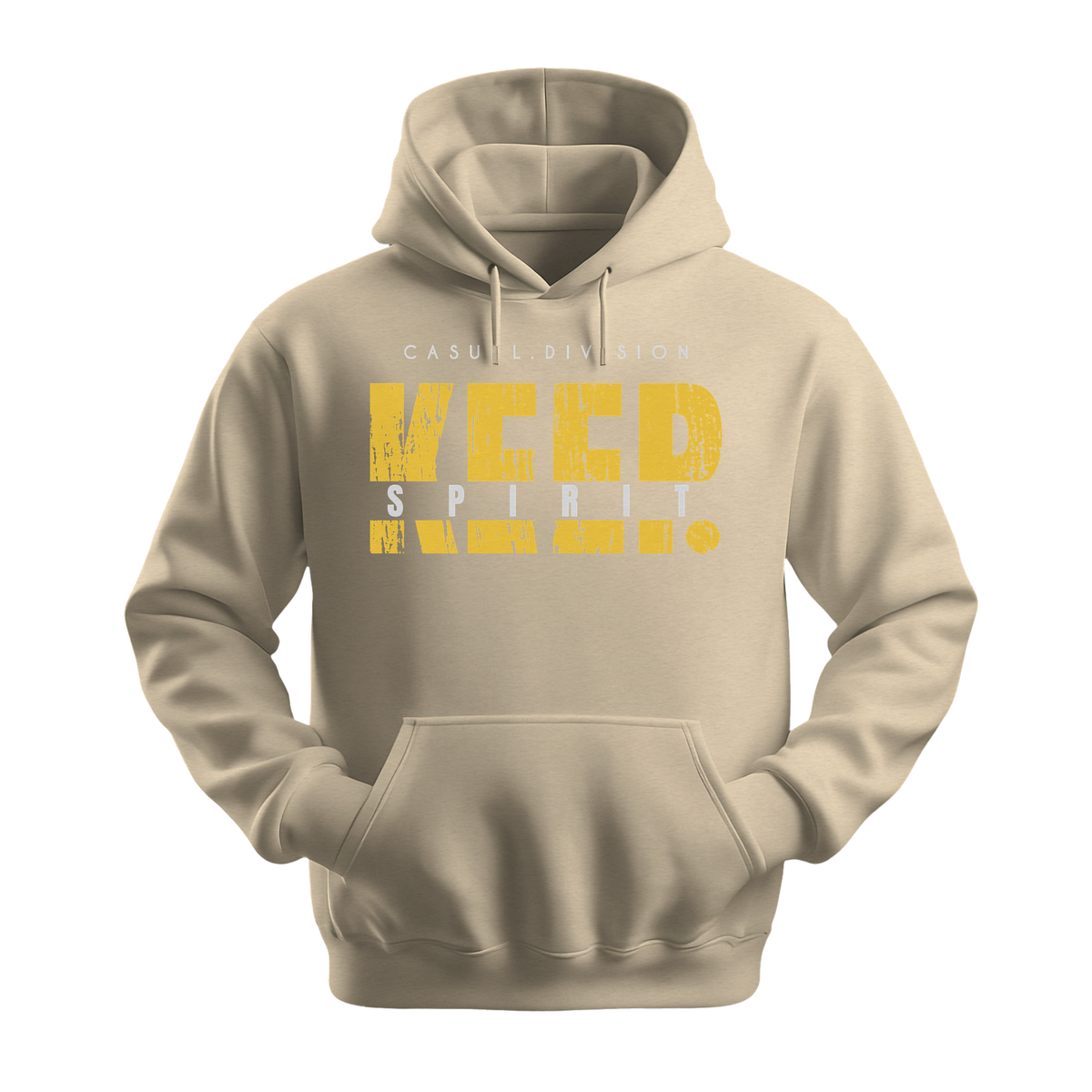 Keep Spirit - Unisex Hoodie - Streetwear Hoodie - Sand