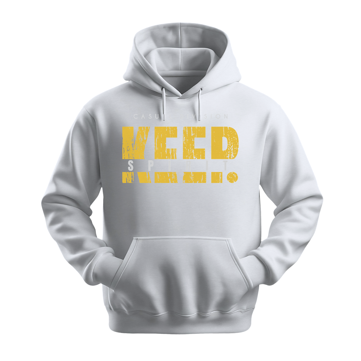 Keep Spirit - Unisex Hoodie - Streetwear Hoodie - White