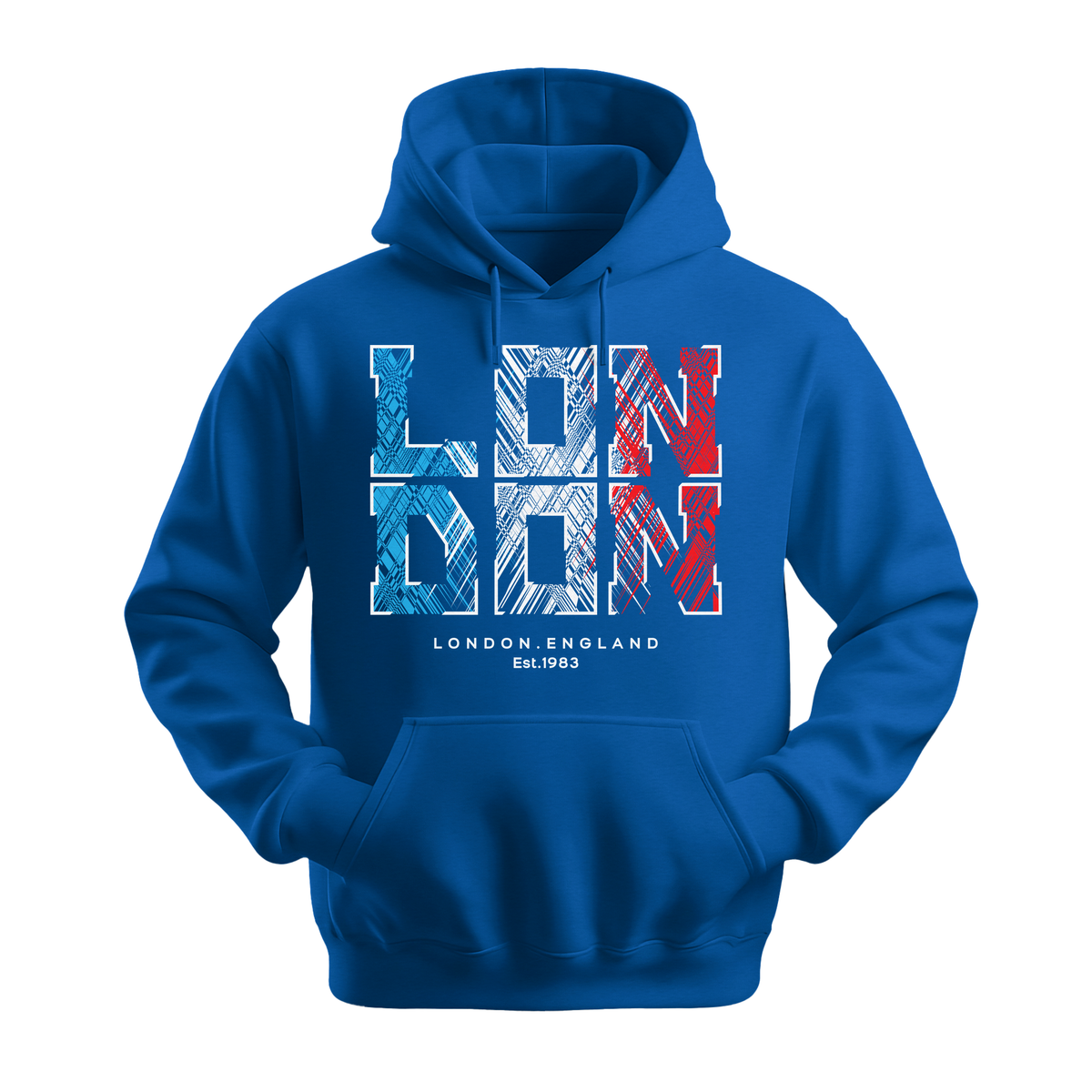 London Est 1983 - Unisex Hoodie - City Hoodie - Royal