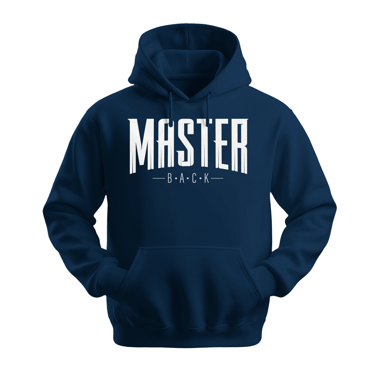 Master Back - Unisex Hoodie - Streetwear Hoodie - Navy
